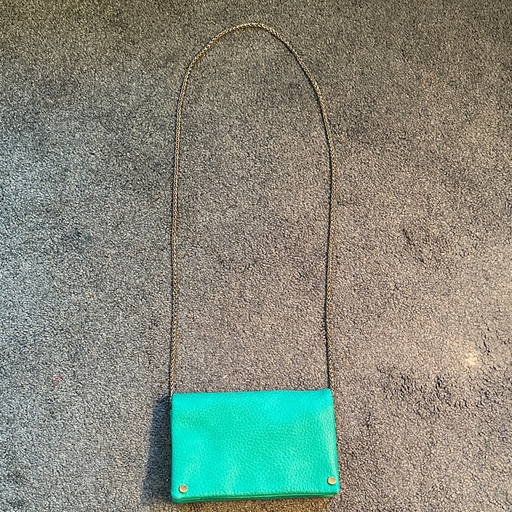 Street Level Vibrant Teal Crossbody Bag